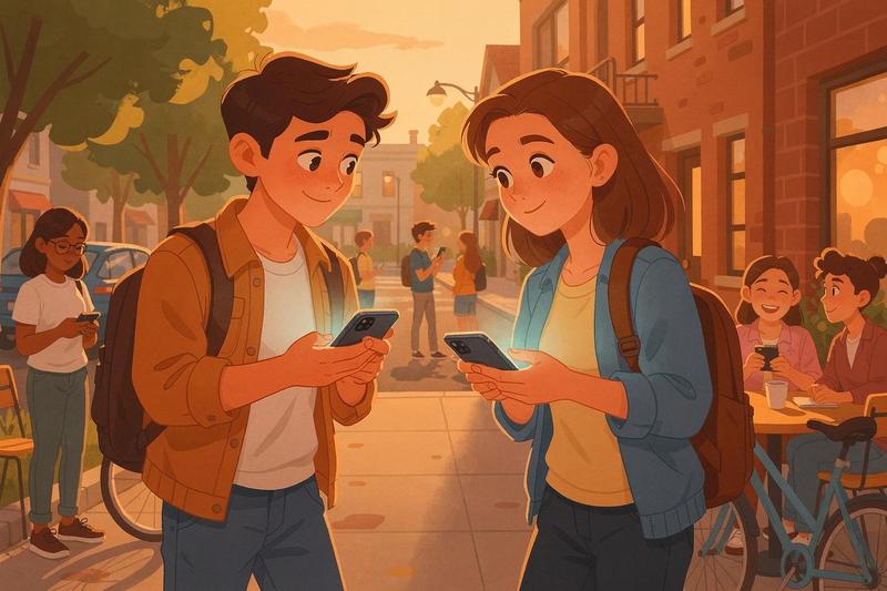Datingapps, der viser personer, du har krydset veje med