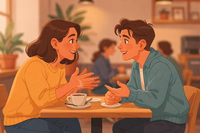 Sådan går du videre fra small talk på første date
