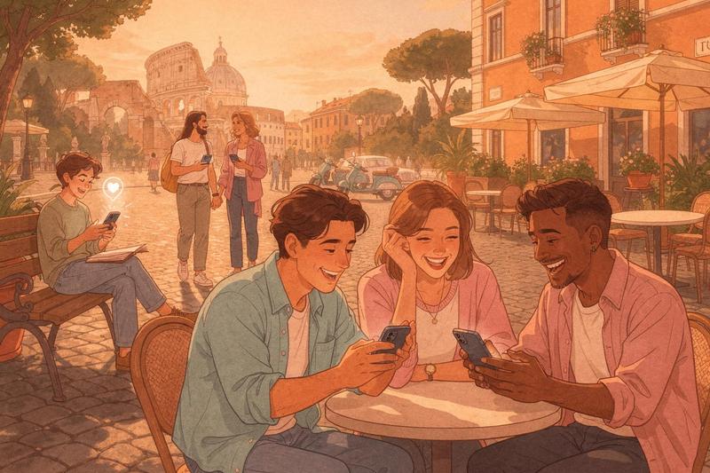 De bedste datingapps i Rom 2026: Find din match