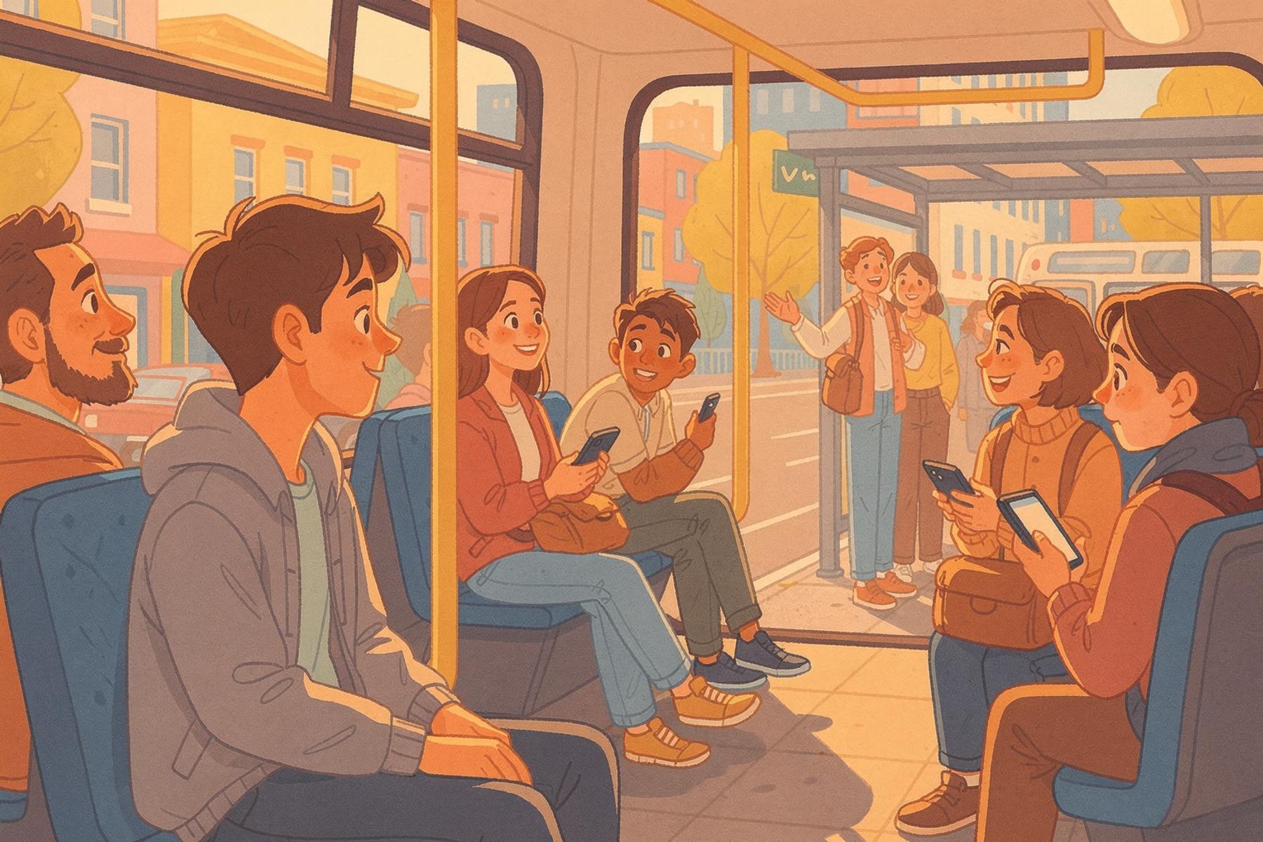 How to Find Someone You Saw on the Bus