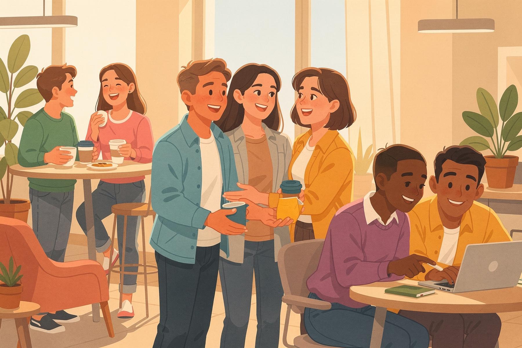 Comment se faire des amis dans un nouveau travail