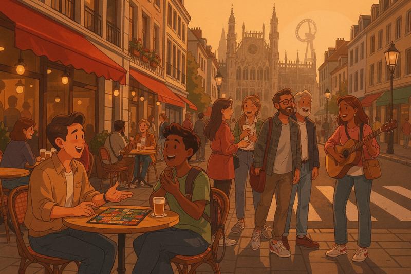 Sådan møder du mennesker i Bruxelles uden datingapps
