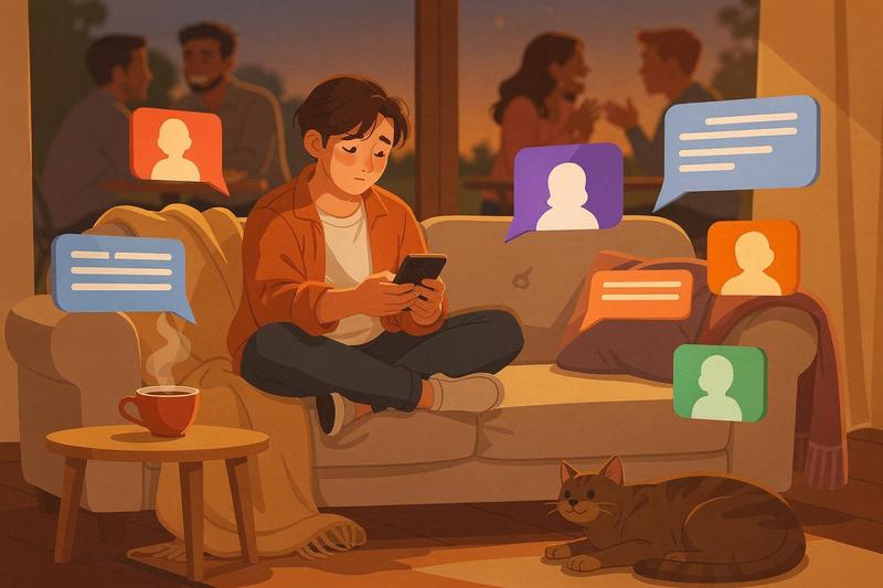 Hvorfor online dating føles udmattende (og hvad du kan gøre)